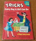 Tricks Every Boy And Girl Can Do - A Keep-Busy Book, 1953 - Vtg Magic Book
