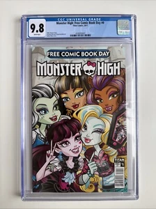 Monster High #0 CGC 9.8 • Titan 2017 • 1ª aplicación Monster High • Película en desarrollo - Imagen 1 de 4