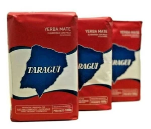 3-Pack YERBA MATE TARAGUI (6.6 LB/3KILOS) CON PALO SHIP FROM USA - Picture 1 of 2