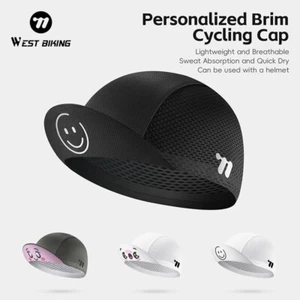 WEST BIKING Verano Transpirable Ciclismo Gorra Casco Deportivo Sombrero para el Sol Ala - Imagen 1 de 22