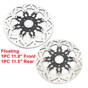 Floating Front Rear Brake Rotors for Harley Softail FXBRS Breakout 114 2018-2024 - Picture 1 of 12