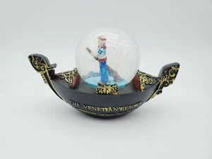 The Venetian Las Vegas Gondola Ride Snow Globe - Picture 1 of 7