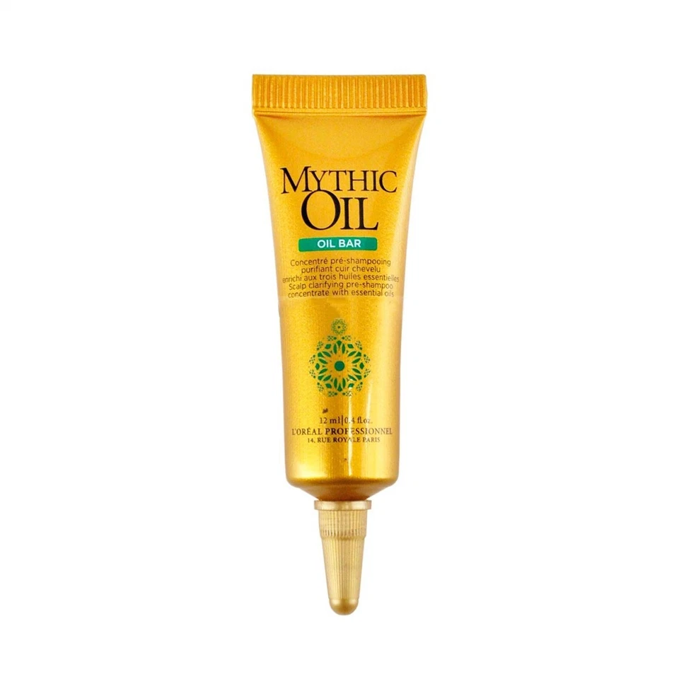 L'Oreal Mythic Oil Bar Pre Shampoo Concentrate 15 X12 ml Tubes of Essential Oils - Image 1 of 2