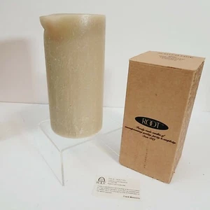 Vela perfumada Timberline Pillar 3x6" raíz de pino escocés usada verde en caja Ohio EE. UU. - Imagen 1 de 9