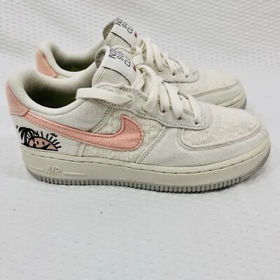Nike Air Force 1 '07 SE NN Sun Club White Pink DJ9944-100 Women's Size 5 - Image 1 of 4