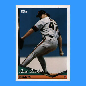 1994 Topps Baseball #146 - Rod Beck [Base] San Francisco Giants NM-MT