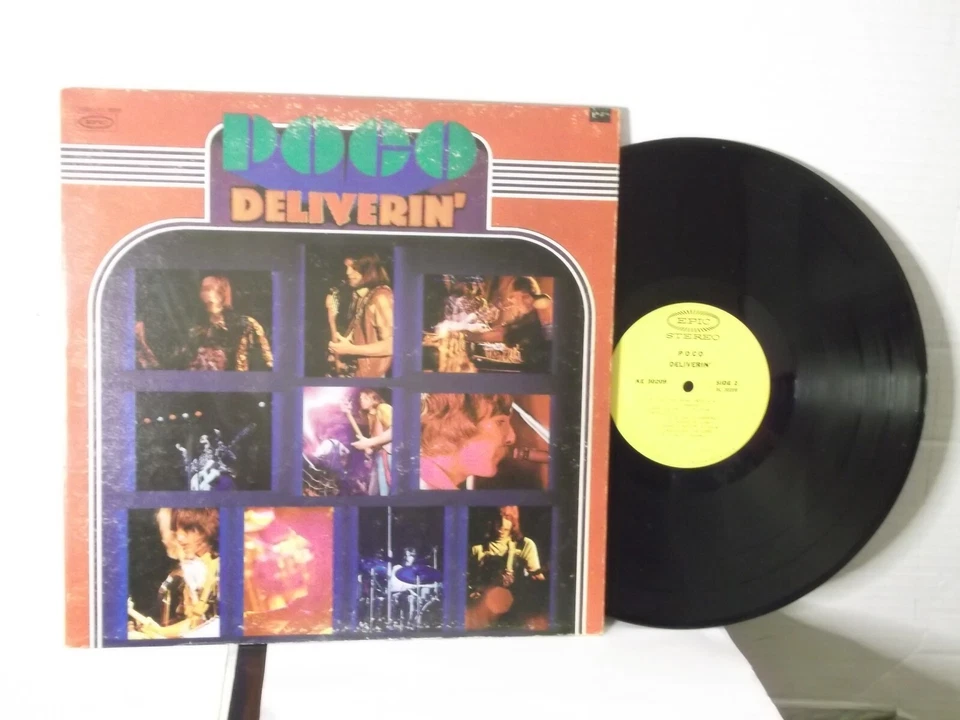 Poco,Epic, "Deliverin'",US,LP,stereo,1971  country rock classic,EXC - Image 1 of 1