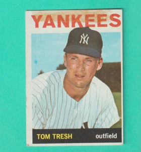 1964 Topps # 395 Tom Tresh New York Yankees - Imagen 1 de 2