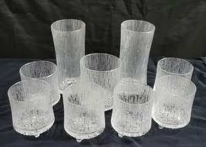 iittala Ultima Thule Glas 9er Set Lowball Old Fashioned Highball Tumbler - Bild 1 von 6