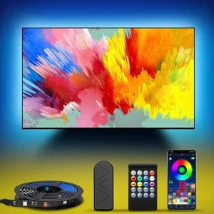 Retroilluminazione TV LED HEDORANCE, striscia LED da 2 m per TV da 40-60 pollici - Foto 1 di 5