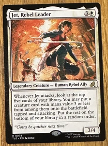 MTG: Avatar: The Last Airbender Eternal-Legal, Jet, Rebel Leader - Bild 1 von 1