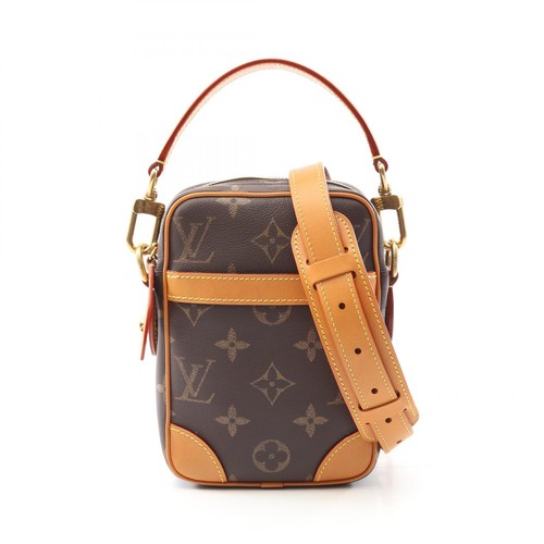 LOUIS VUITTON（LV） Borsa a tracolla Louis Vuitton Danubio M14106 monogramma tela pelle marrone usata