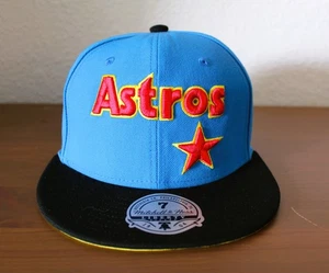 Gorra de béisbol ajustada Mitchell & Ness 1989 Topps de los Astros de Houston talla 7 - Imagen 1 de 6
