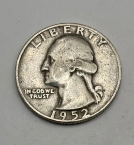1952 D Washington Quarter - Picture 1 of 4