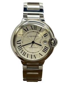 Cartier Ballon Bleu 40mm WSBB0040 Silver Roman Dial Automatic Watch - Picture 1 of 10
