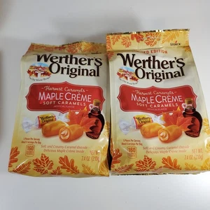 2 Paquetes Werthers Original Arce Crema Caramelos Suaves Edición Limitada 31/03/26 - Imagen 1 de 5