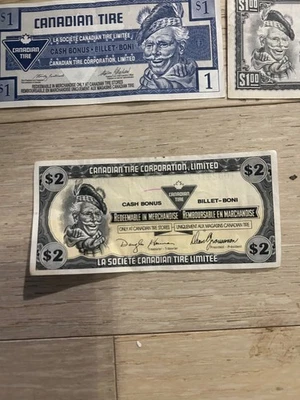 Cupones de neumáticos canadienses 153 NOTAS ver descripción Foto 1 de 4