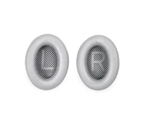 Bose Quietcomfort QC35 Replacement Ear Cushions Vegan Leather Light Grey - Picture 1 of 1