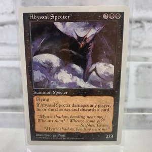 1997 Magic The Gathering: 5th Edition Abyssal Specter - Picture 1 of 2