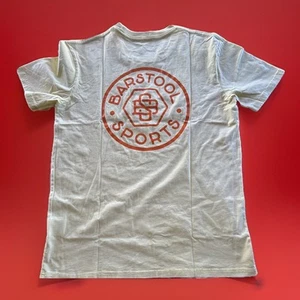 Barhocker Sport T-Shirt Herren Medium Front Back Logo Neu ohne Etikett - Bild 1 von 9