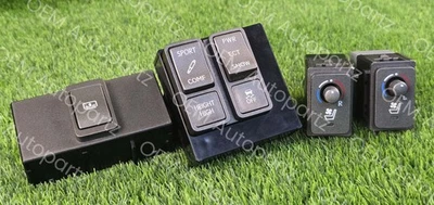 2007-2012 Lexus LS460 LS460L assento dianteiro controle refrigerado aquecido, interruptores ECT fabricante de equipamento original - Imagem 1 de 4