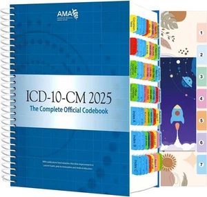 Index Tabs for ICD-10-CM 2025 The Complete Official Codebook, 70 Laminated...  - Bild 1 von 5
