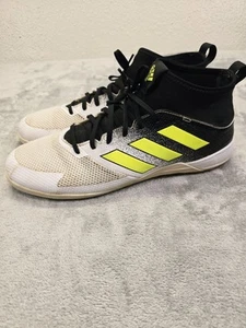 Adidas Ace Tango Soccer Shoes Mens 12 White/Solar Yellow Athletic - Picture 1 of 14
