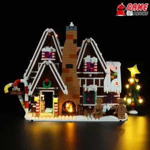 LED Light Kit for Gingerbread House - Compatible with LEGO® 10267 Set (Classic) - Picture 1 of 7