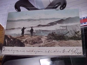 ÜBER DEN WOLKEN, BEI ASHVILLE, N.C., PUB. VON CARTER & GUT FÜR KRESS STORES/NC - Bild 1 von 2