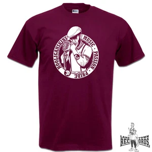 HOOLIGANSKINS - MUSIC PASSION PRIDE (T-Shirt) S-3XL Neu Anti Squat Skinhead Oi! - Picture 1 of 2
