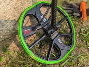 Minelab Equinox 11" Coil Bumper Completely Contoured Rubber Guard.~Neon Green~ - Picture 1 of 3