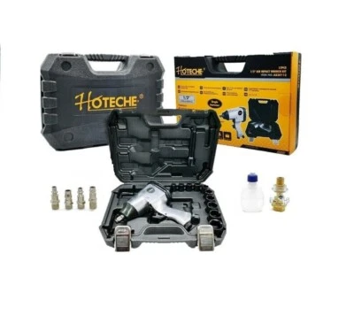 EXPERTSHOP Avvitatore pneumatico per dadi ruota ad aria compressa 1/2" impulsi + Accessori