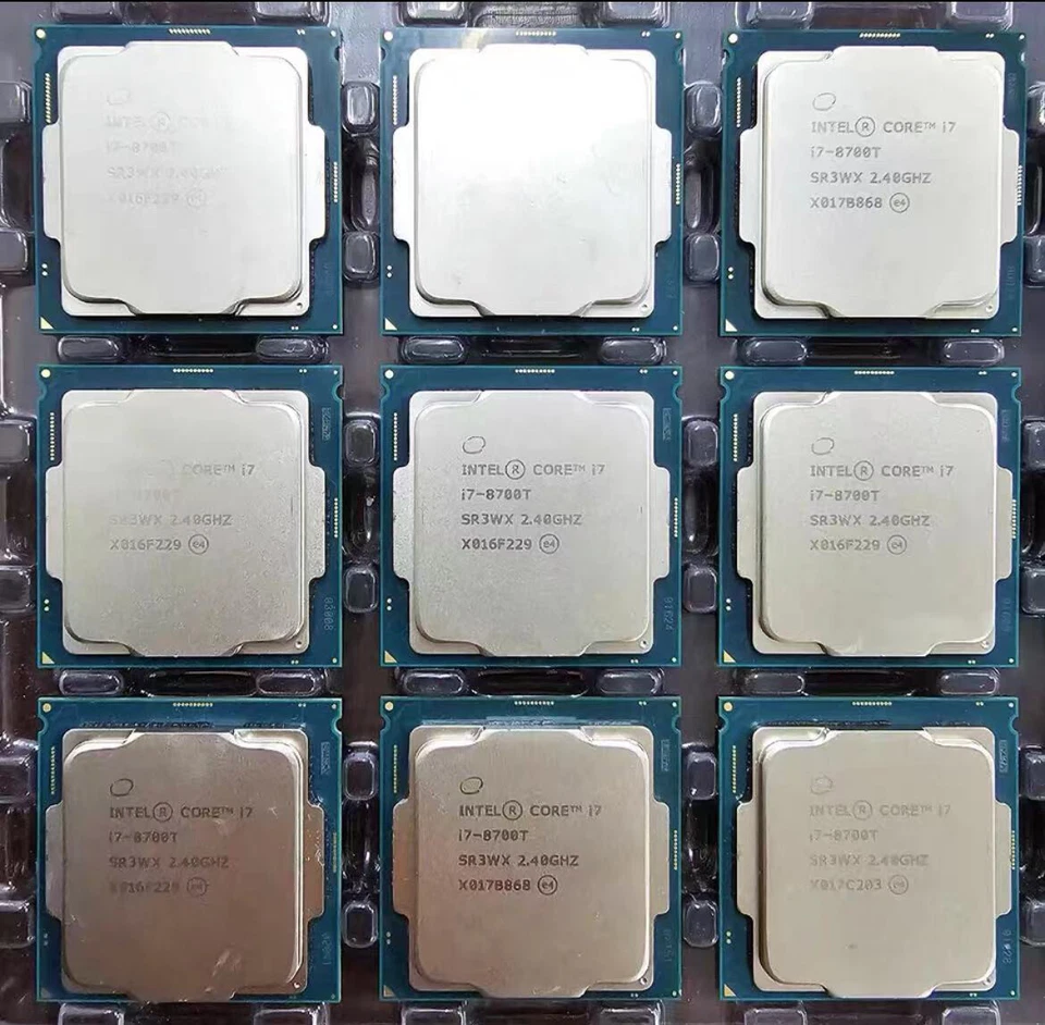 Intel Core i7-8700T 6 Core 12 Threads SR3WX 2.40GHz LGA1151 CPU processor - Image 1 of 1