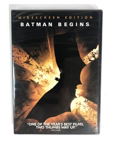 Batman Begins DVD, 2005, Widescreen Christian Bale Liam Neeson Katie Holmes NEW - Picture 1 of 6