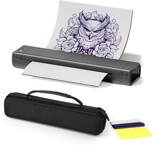 Itari M08F Wireless Tattoo Schablonendrucker - Tattoo Transfer Maschine Thermo - Bild 1 von 7