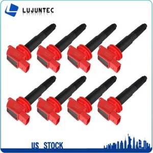 8 Ignition Coils For 2010 2011 2012 2013-2016 Porsche Cayenne Panamera 4.8L V8 - Picture 1 of 9