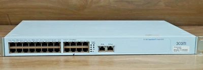 3Com SuperStack 3 Switch 4226T 24 Port 100/10 3C17300 - Image 1 of 4