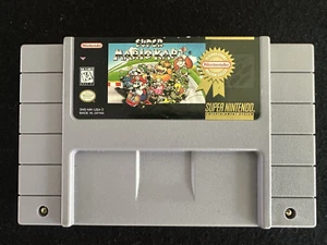 Super Mario Kart (Super Nintendo, 1992) SNES Authentic - Tested & Working - Picture 1 of 6