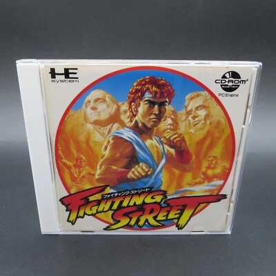 Fighting Street PC Engine CD Rom with Manual Japanese Version - Image 1 of 4