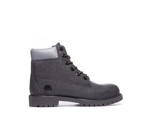 "BOTAS TIMBERLAND NIÑOS PEQUEÑOS 6" CUERO NEGRAS - Imagen 1 de 6