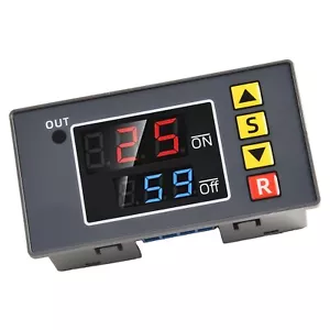 12V DC Timer Switch Module Programmable Digital Time Cycle ON Off Control - Picture 1 of 12