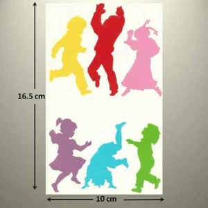 Mrs Grossman's Sticker - CHILDREN SILHOUETTES - Up to 20% OFF - SEE MY LISTING!! - Picture 1 of 1