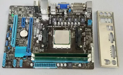 ASUS A55M FM2+ GAMING MOTHERBOARD, AMD Athon 760K 4X 3.8GHz  CPU & 8GB #MCF6 - Image 1 of 4