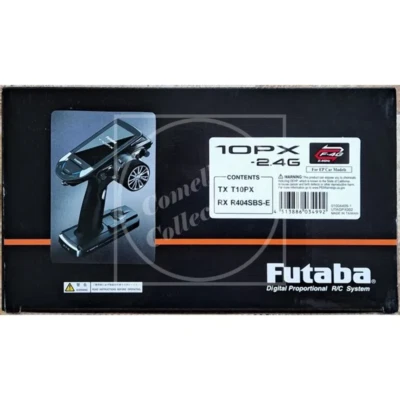 Futaba 10PX 10CH 2.4GHz T-FHSS Surface Radio System with R404SBS-E Receiver - Image 1 of 4