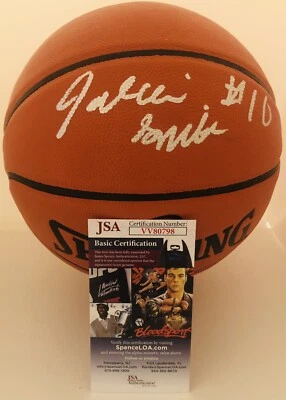 JABARI SMITH JR SIGNED SPALDING NBA BASKETBALL AUBURN HOUSTON ROCKETS JSA COA - Image 1 of 4