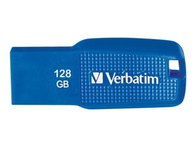 Verbatim 128GB Ergo USB 3.0 Flash Drive - Blue - Image 1 of 2