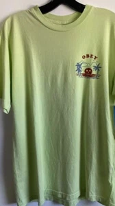 Nueva Camiseta OBEY Clothing Co Diseñador Para Hombres Estilo Callejero Rayas Talla XL Lima - Imagen 1 de 7