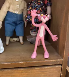 PINK PANTHER biegsame/bewegliche Figur 2,875" groß bleibt in Position platziert - NJC - Bild 1 von 6