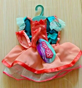 My Life As Green & Coral Ballet Outfit 18" dolls NEW 5+ - Picture 1 of 4
