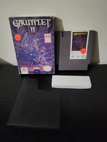 Gauntlet II 2 (Nintendo, NES, 1990) Near CIB Authentic nice